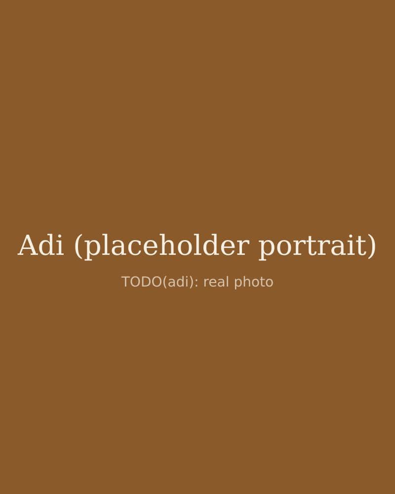 Portrait of Adi