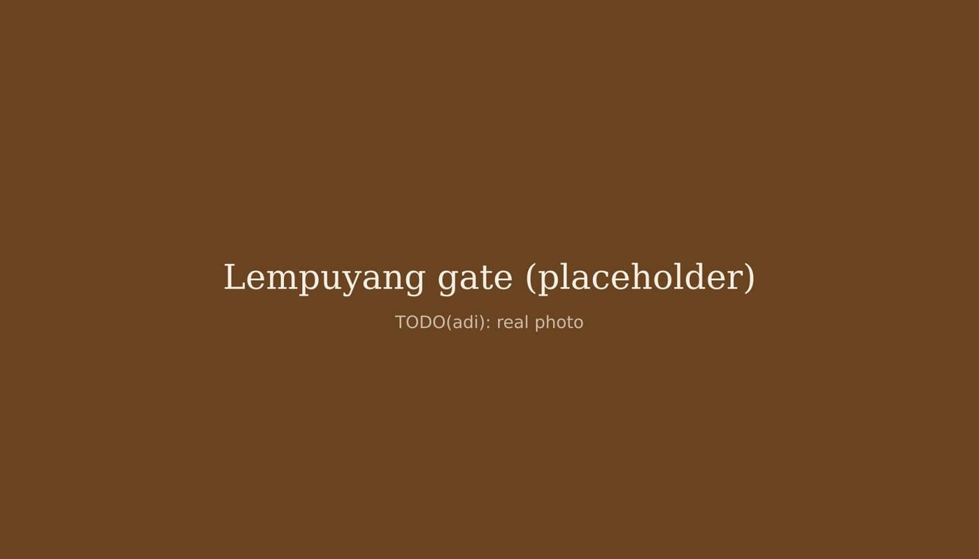 The split gate at Lempuyang temple with Mount Agung behind
